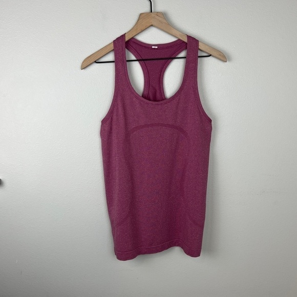 Lululemon Swiftly Tech Racerback Tank Sparkle Violet Red - Picture 2 of 4